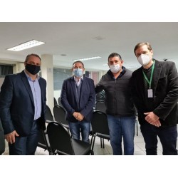 Consórcio Metropolitano d e Saúde realiza reunião com o Secretário de Estado da Saúde, Beto Preto